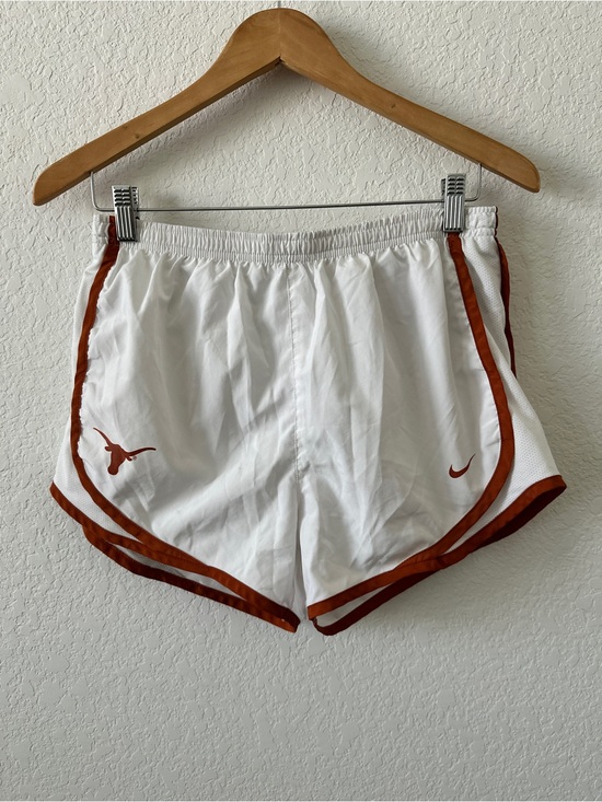 Nike Pants - Nike Women’s Texas Longhorns Dri-fit Running Shorts Small White Orange Athletic